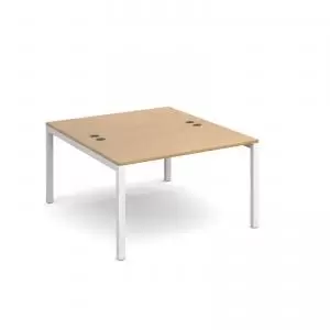 Image of Connex starter units back to back 1200mm x 1600mm - white frame and