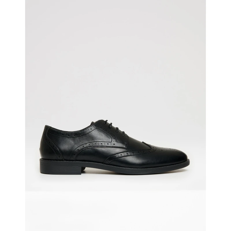 Image of Threadbare Mens Apollonia Derby Shoes Black male 11 (46)