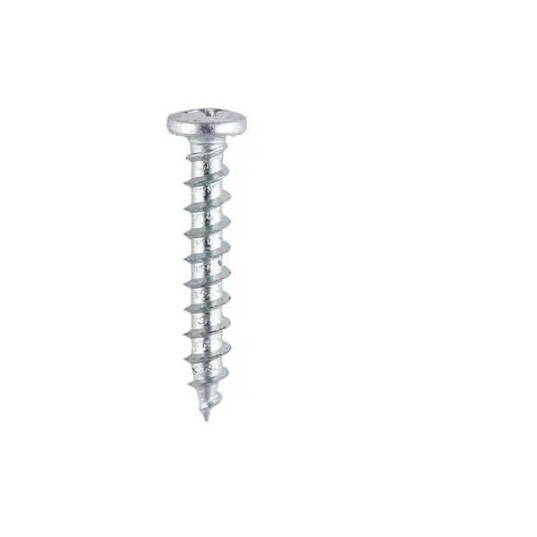 Image of Pvc Window Screws Shallow Pan BZP 217Z Diameter: 4.8mm