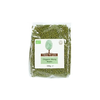 Image of Organic Mung Beans - 500g x 6 - 84088 - Tree Of Life