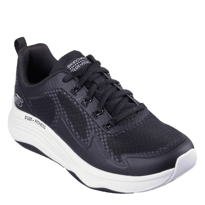 Image of Skechers DL Fitness Black/White female 2 (35)