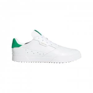 Image of adidas Adicross Retro Mens Golf Shoes - White/Green
