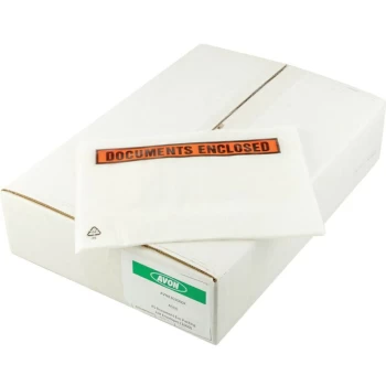 Image of A5 Documents Enclosed Packing List Envelopes (1000) - Avon