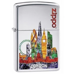Image of Zippo Classic London High Polish Chrome
