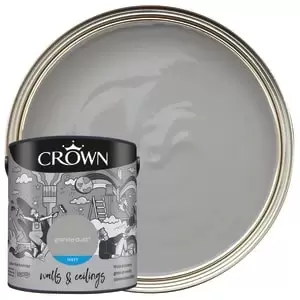 Image of Crown Matt Emulsion Paint - Granite Dust - 2.5L
