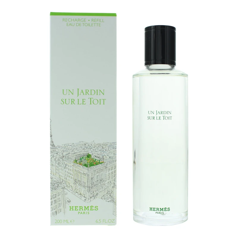 Image of HERMES Parfums-Jardins Collection Un Jardin Sur Le Toit Eau de Toilette refill unisex 200ml