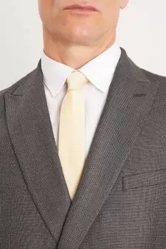 Image of Mens Yellow Slim Fit Tie