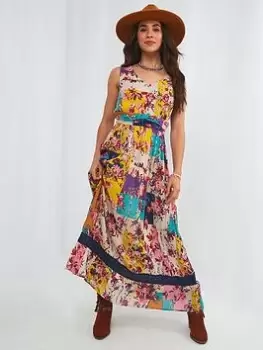 Image of Joe Browns Mix It Up Maxi Sundress -multi, Multi, Size 14, Women