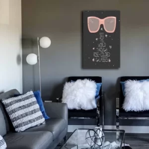 Image of 45702021C-046 Multicolor Decorative Canvas Painting