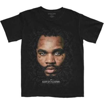 Image of Kevin Gates - Jumbo Power Unisex Medium T-Shirt - Black