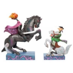 Image of Disney Traditions Headless Horseman and Ichabod Crane Figurine TBC