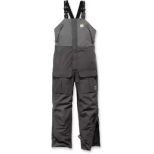 Image of Carhartt Mens Angler Waterproof Quick Drying Bib Overalls S - Waist 28-30' (71-76cm)