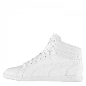 Image of Puma Ikaz Mid Ladies Trainers - White