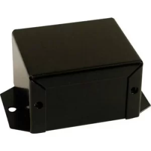 Image of Hammond Electronics 1411FBPBK 1411FBPBK Universal enclosure 152 x 127 x 102 Aluminium Black