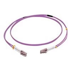 Image of 2M LC/LC OM4 LSZH FIBRE PATCH - VIOLET