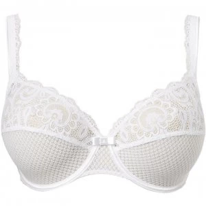 Image of Maison Lejaby Gaby Full Cup Underwire Bra - White