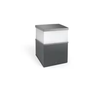 Image of Leds-C4 Cubik - LED Outdoor Pedestal Light Urban Grey IP65