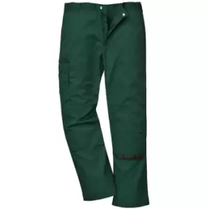 Image of Portwest Bradford S891 Trousers Bottle Green 33" 31"