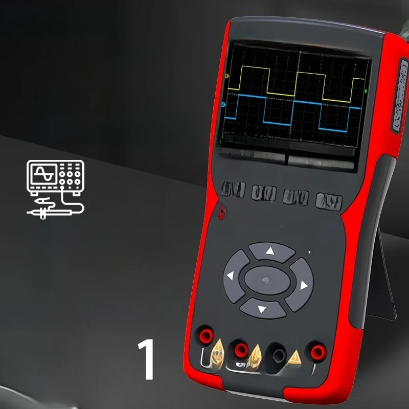 Image of ZT-703S 3 in 1 Handheld Oscilloscope Automotive Dual Channel 50MHz with Digital Multimeter and Signal Generator Tester
