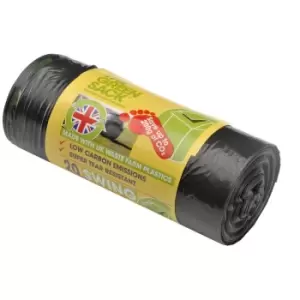 Image of Swing Bin Tie Top Liner x 20 Green RS055182 - BPI