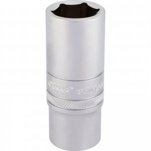 Image of Draper 3/8" Drive Satin Finish Deep Hexagon Socket Metric 3/8" 18mm