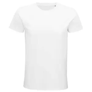 Image of SOLS Unisex Adult Pioneer Organic T-Shirt (L) (White)