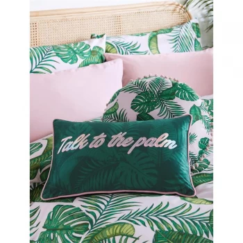 Image of Skinny Dip Skinny Dip Talk To The Palm Cushion - Talk T The Palm