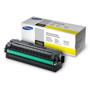 Image of Samsung CLT-Y506L/ELS Yellow Laser Toner Ink Cartridge