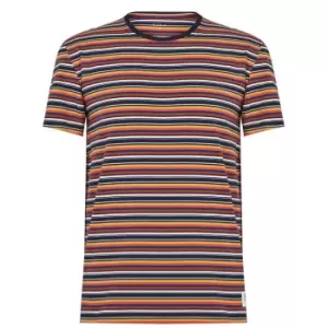 Image of Paul Smith Underwear Stripe Lounge T Shirt - Multi