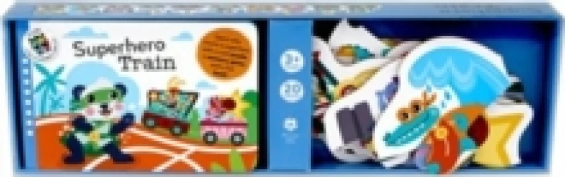 Image of Superhero Train (Learning Train) Multiple-component retail product, part(s) enclose