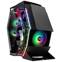 Image of Kolink Big Chungus Hench Edition Midi Tower ARGB Showcase - Black