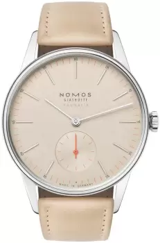 Image of Nomos Glashutte Watch Orion Neomatik Champagner Sapphire Crystal