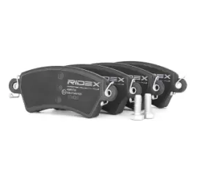 Image of RIDEX Brake pad set PEUGEOT,CITROEN 402B0734 172103,425203,425484 425152,425229,425484,E172103,E172549