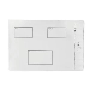 Image of 5 Star Elite DX Bags Peel and Seal Waterproof 250x320mm White Pack 100