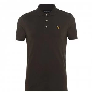 Image of Lyle and Scott Slim Stretch Polo Shirt - Trek Green W123