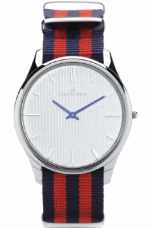 Image of Mens Kennett Kensington Watch KSILWHBLRDNATO