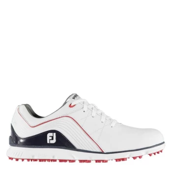 Image of Footjoy Pro Spikeless Mens Golf Shoes - White