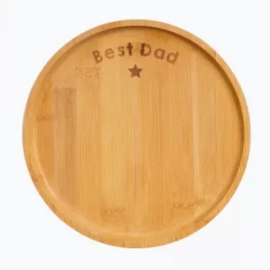 Image of Sass & Belle Best Dad Bamboo Plate
