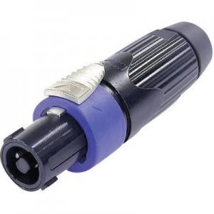 Image of Neutrik NLT8FX-BAG Audio jack Plug, straight Number of pins: 8 Black, Blue