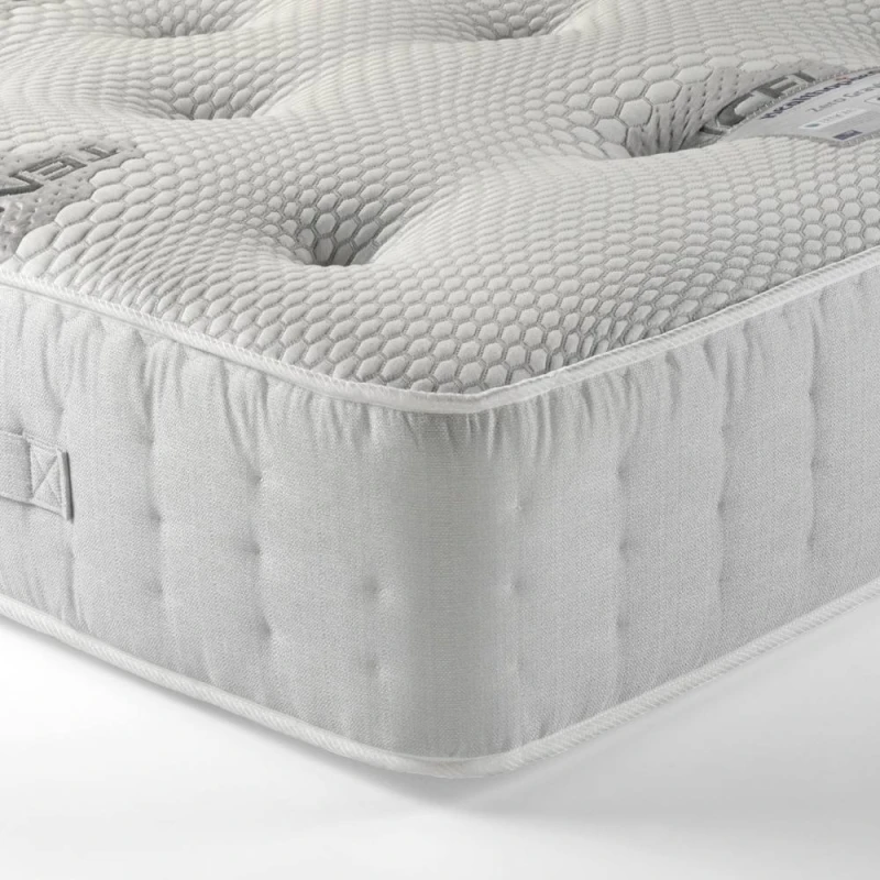 Image of Healthoapedic Zero Gravity 1000 Pocket Mattress in White Size: Double White Unisex Double