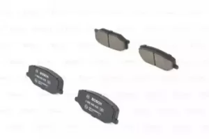 Image of Bosch 0986460935 BP505 Brake Pad Set Disc Brake Front Axle