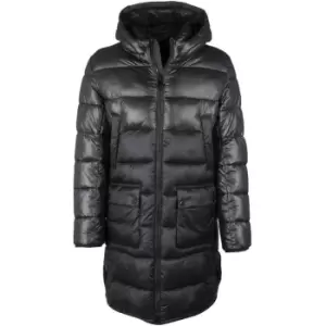 Image of Barbour International Balfour Parka Quilted Jacket - Black
