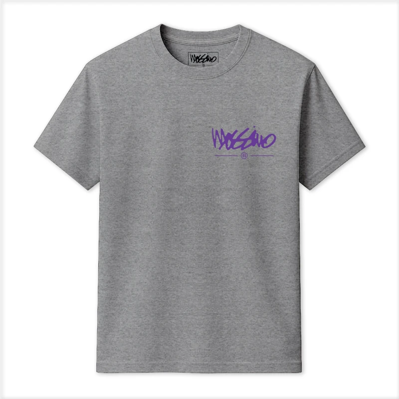 Image of Mossimo Mens Signature T-Shirt Grey Marl male Small