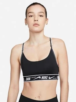 Image of Nike Indy Logo Bra - Black Size XL Women