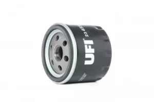Image of UFI Oil Filter FIAT,LANCIA,ALFA ROMEO 23.455.00 46796687,71753742,71772206