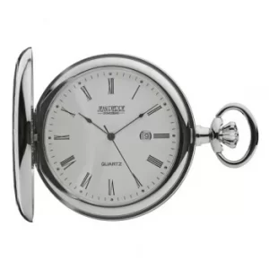 Image of Jean Pierre Mens Chrome-Plated Pocket Watch
