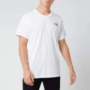 Image of The North Face Mens Simple Dome Short Sleeve T-Shirt - TNF White - XL