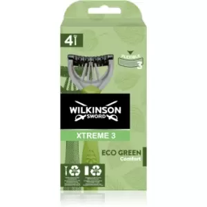 Image of Wilkinson Sword Xtreme 3 Eco Green Disposable Razor Shaver