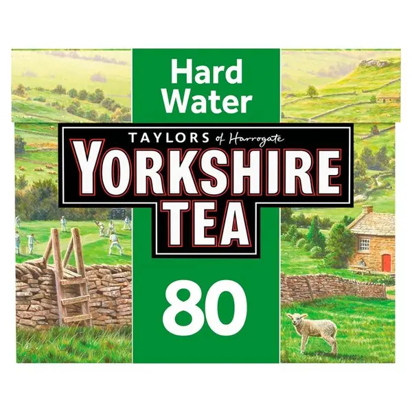 Image of Yorkshire Tea Hard Water 80x Tea Bags
