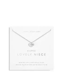 Image of Joma Jewellery A Little... Lovely Niece Silver Necklace - 46Cm + 5Cm Extender